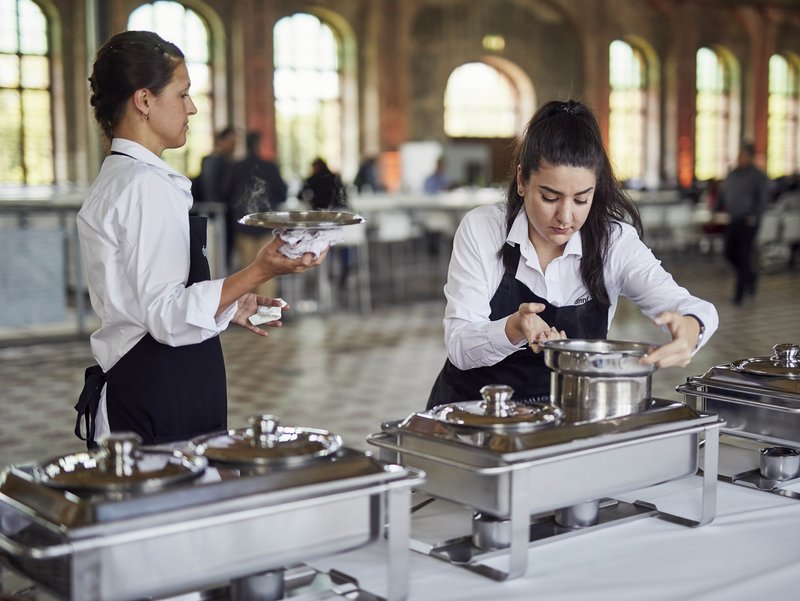 [Translate to English:] Catering für Messen